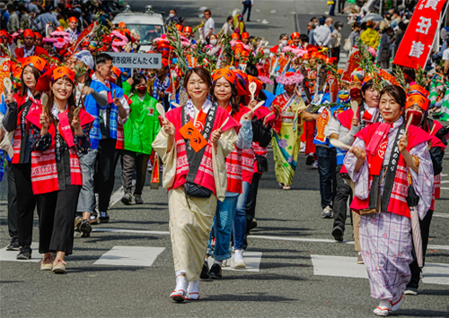福岡市民の祭り振興会会長賞_しゃもじでおはやし_黒木丸生