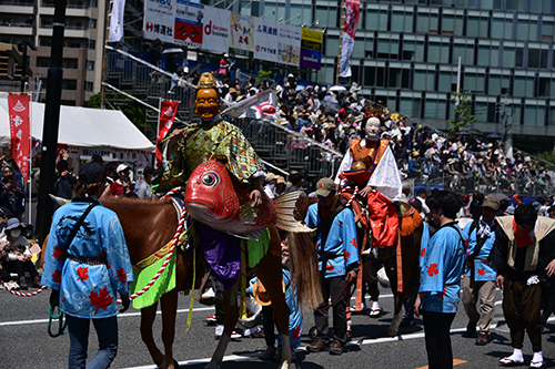 福岡市民の祭り振興会会長賞_七福神も祝うたァ!!_尾﨑幸秀